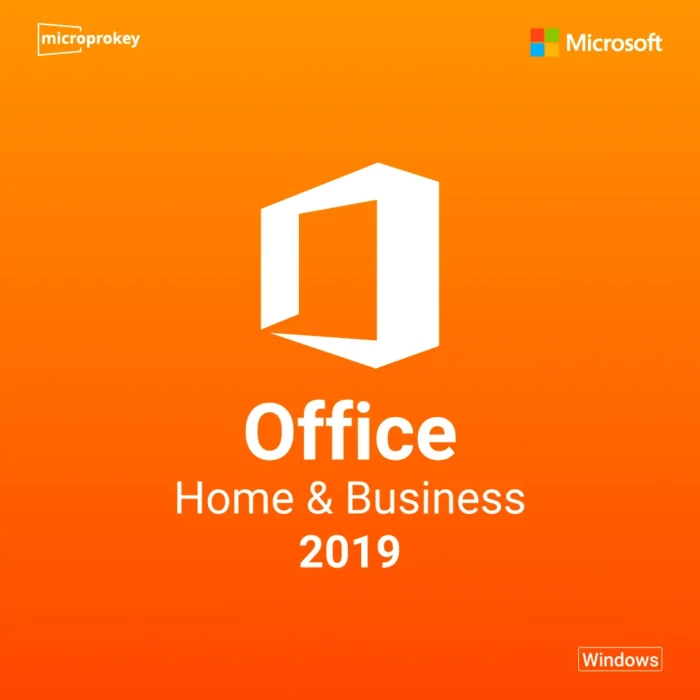 Microsoft Office 2019 Home and Business productivity suite