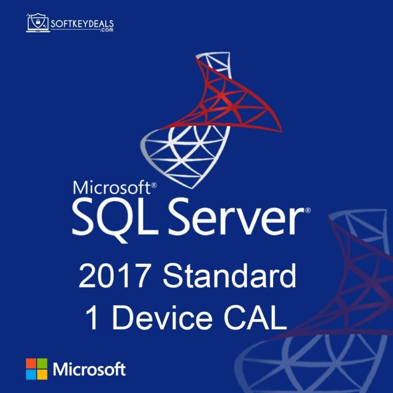 Microsoft SQL Server 2017 Standard – 1 Device Client Access License