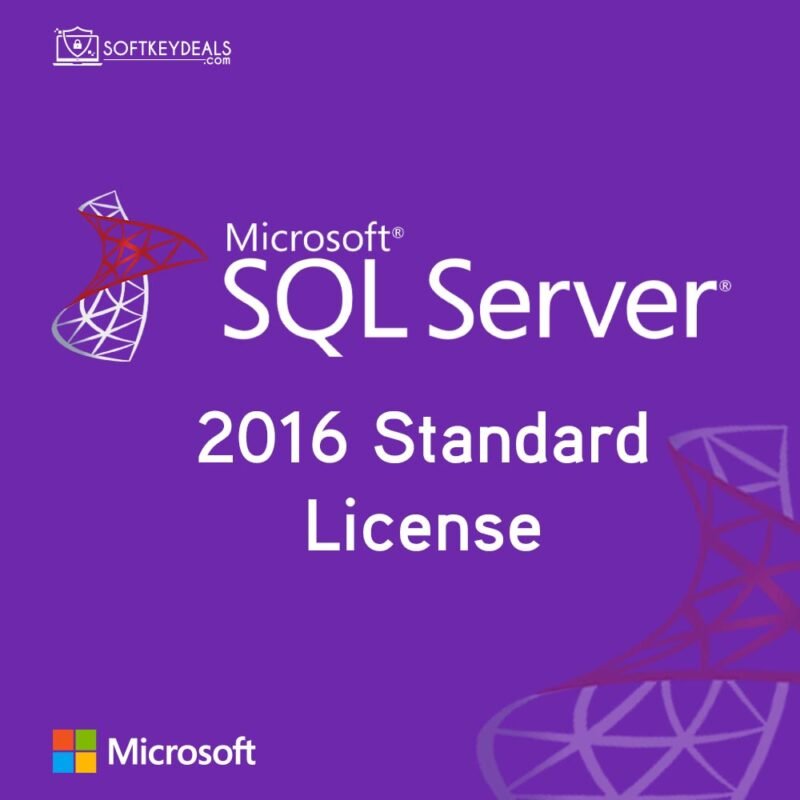 Microsoft SQL Server 2016 Standard License