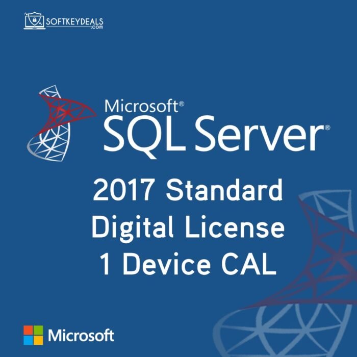 Microsoft SQL Server 2017 Standard Digital License