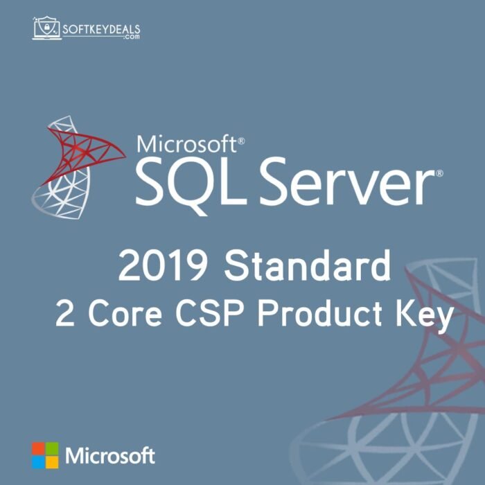 Microsoft SQL Server 2019 Standard 2 Core CSP Product Keys