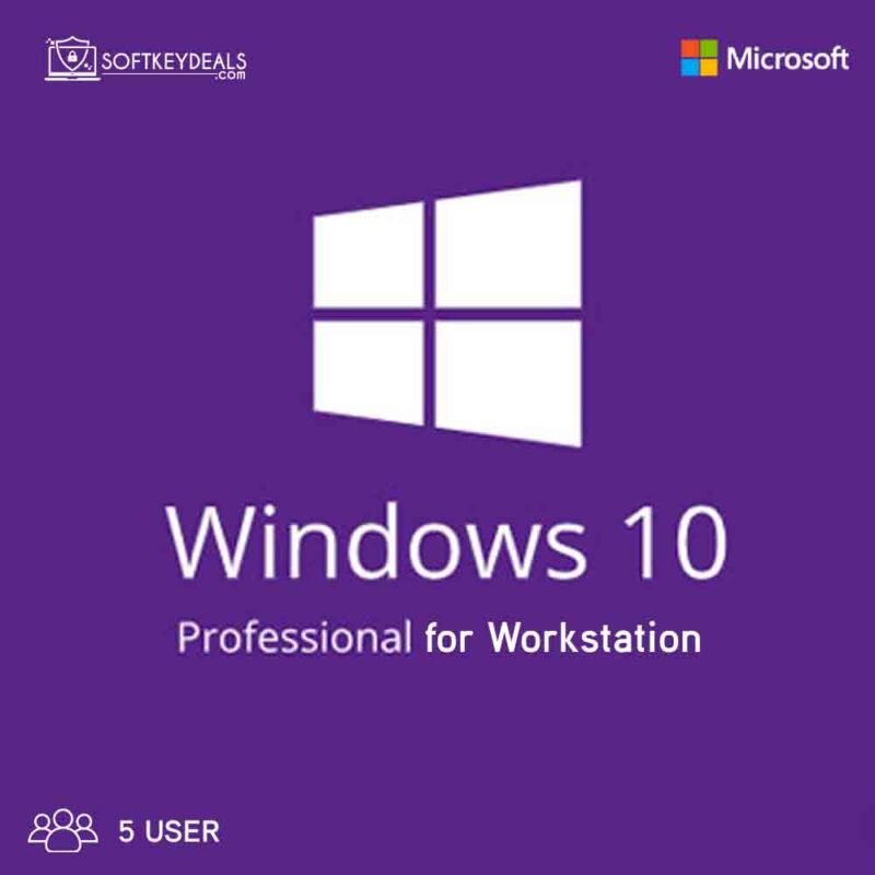 Win10 Pro Workstation 5 User Keys productivity for your workstation setup