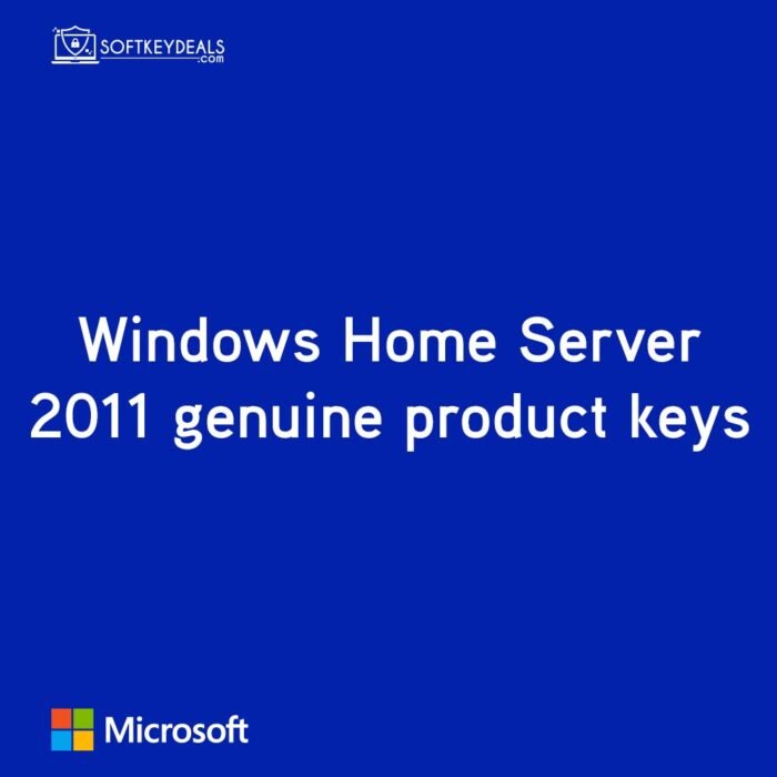 Windows Home Server 2011 genuine product keys