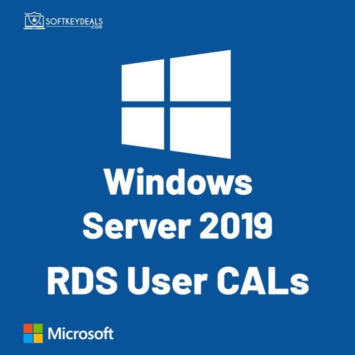 Windows Server 2019 RDS User CALs lifetime license