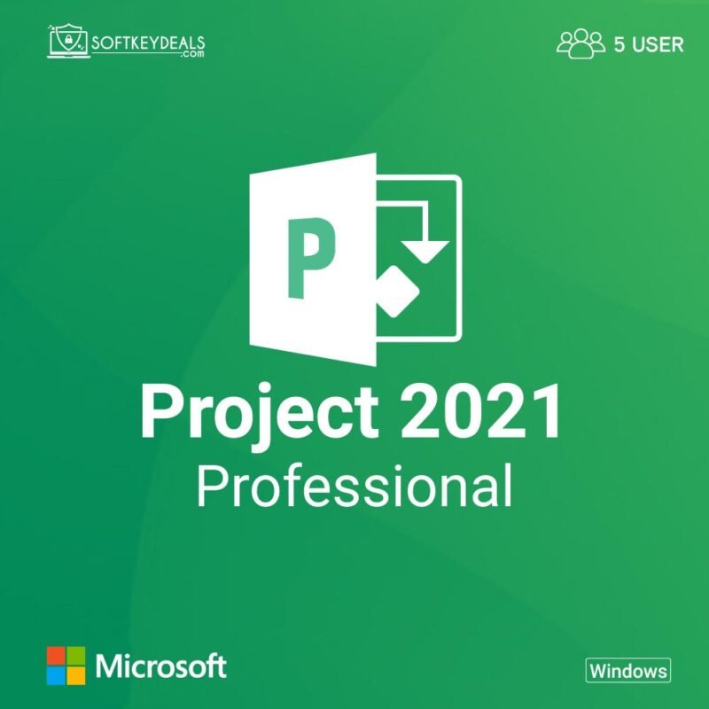 project professional 2021 5 user