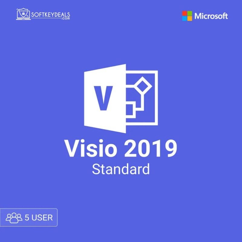 visio 2019 std 5 user